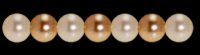 Bronze & Cream Pearls