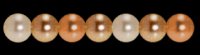 Bronze, Copper, & Cream Pearls